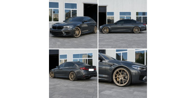 Кованые диски WS FORGED WS-088C R20 и TPMS на BMW M5 F90
