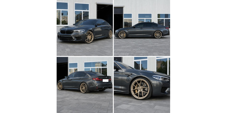 Кованые диски WS FORGED WS-088C R20 и TPMS на BMW M5 F90
