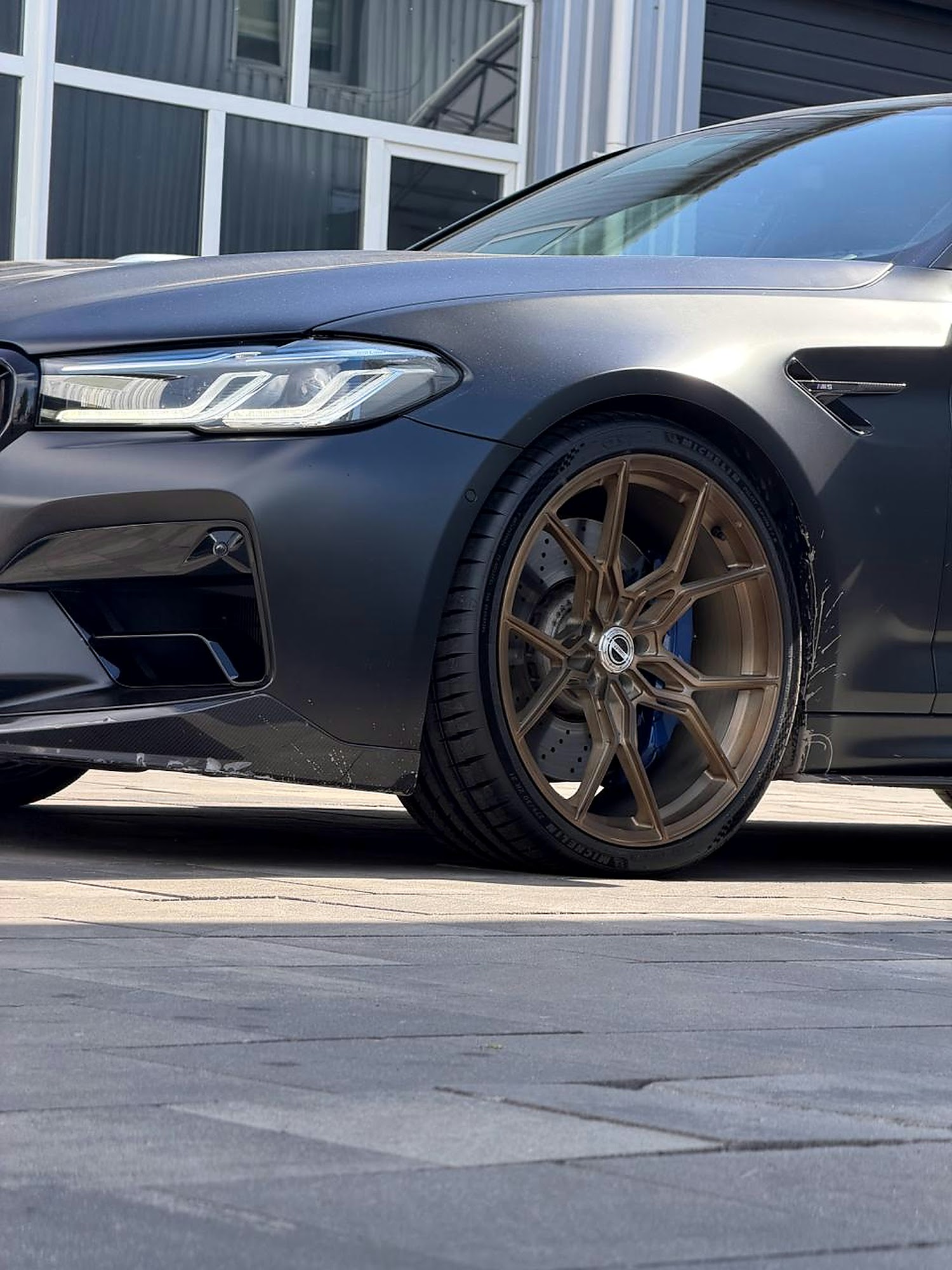 Передній кований диск WS Forged WS-135C 9.5J на BMW M5 F90