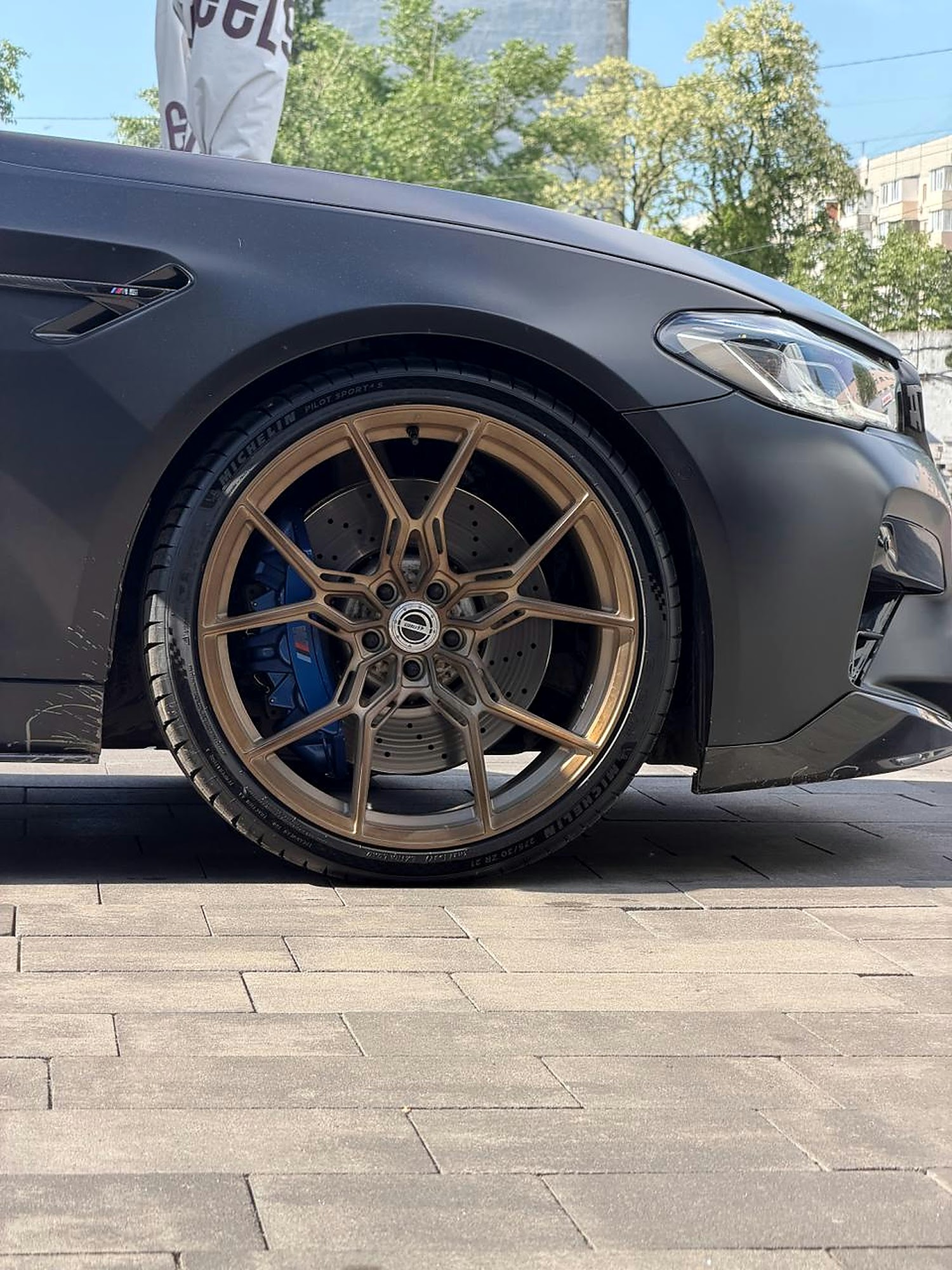 Кований диск WS Forged WS-135C кольору Satin Bronze — деталь
